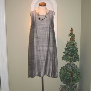 EILEEN FISHER Silk & Cotton A Line Dress - NWT